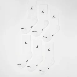 6 PACK - Everyday Cushioned Crew Socks
