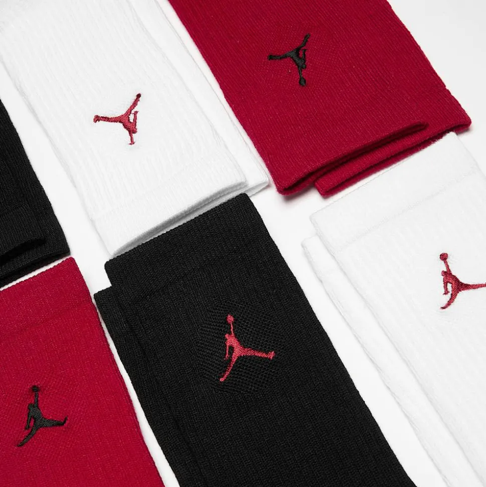 6 PACK - Everyday Cushioned Crew Socks