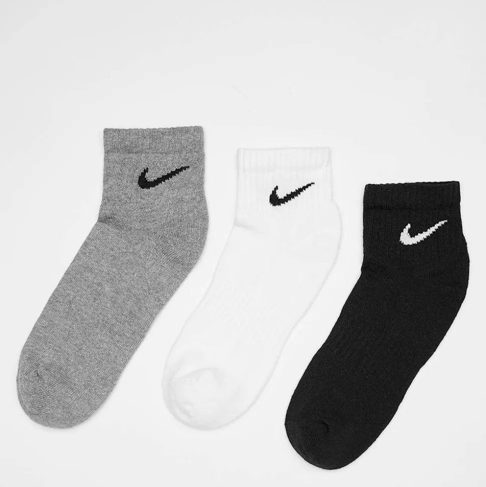 3 PACK - Everyday Cushioned Training Ankle Socks
