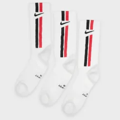 3 PACK - Everyday Elevated Crew Stripe Socks