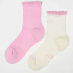 2 PACK - Everyday Elevated Scallop Mid-Crew Socks