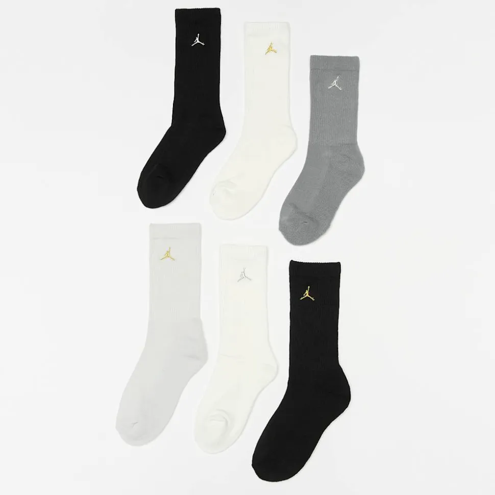 6 PACK - Everyday Essentials Crew Socks