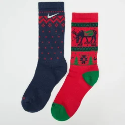2 PACK - Everyday Plus Cushioned Winter Wonderland Crew Socks