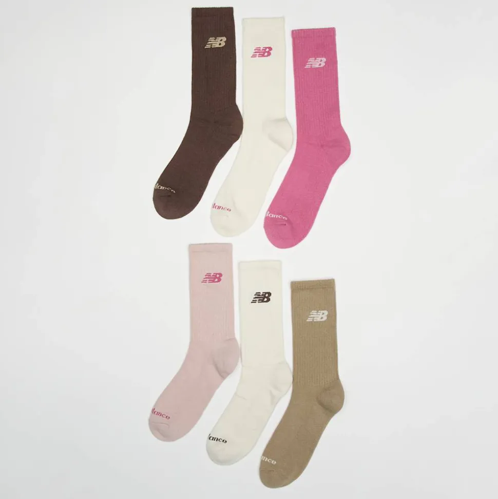 6 PACK - Everyday Seasonal Crew Socks
