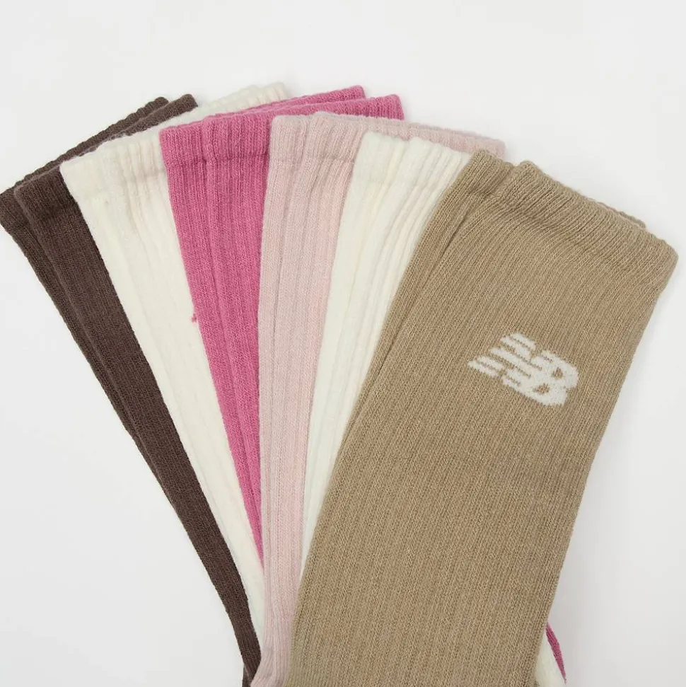 6 PACK - Everyday Seasonal Crew Socks
