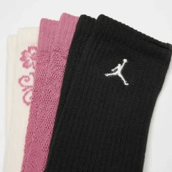 3 PACK - Floral Lace Crew