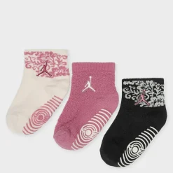 3 PACK - Infant/Toddler Floral Lace Quarter