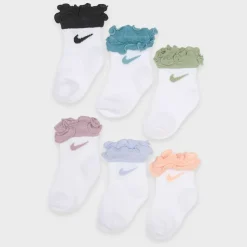 6 PACK - Infant/Toddler Ruffle Socks