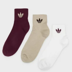3 PACK - Quarter Socks