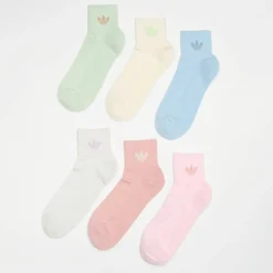 6 PACK - Quarter Socks