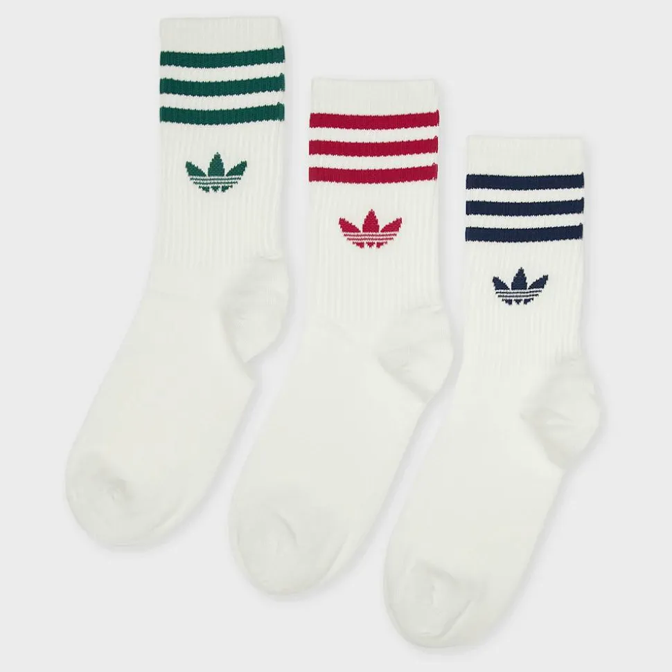 3 PACK - 3 Stripes Crew