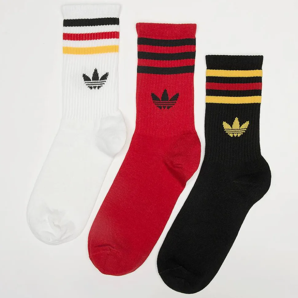 3 PACK - 3 Stripes Crew