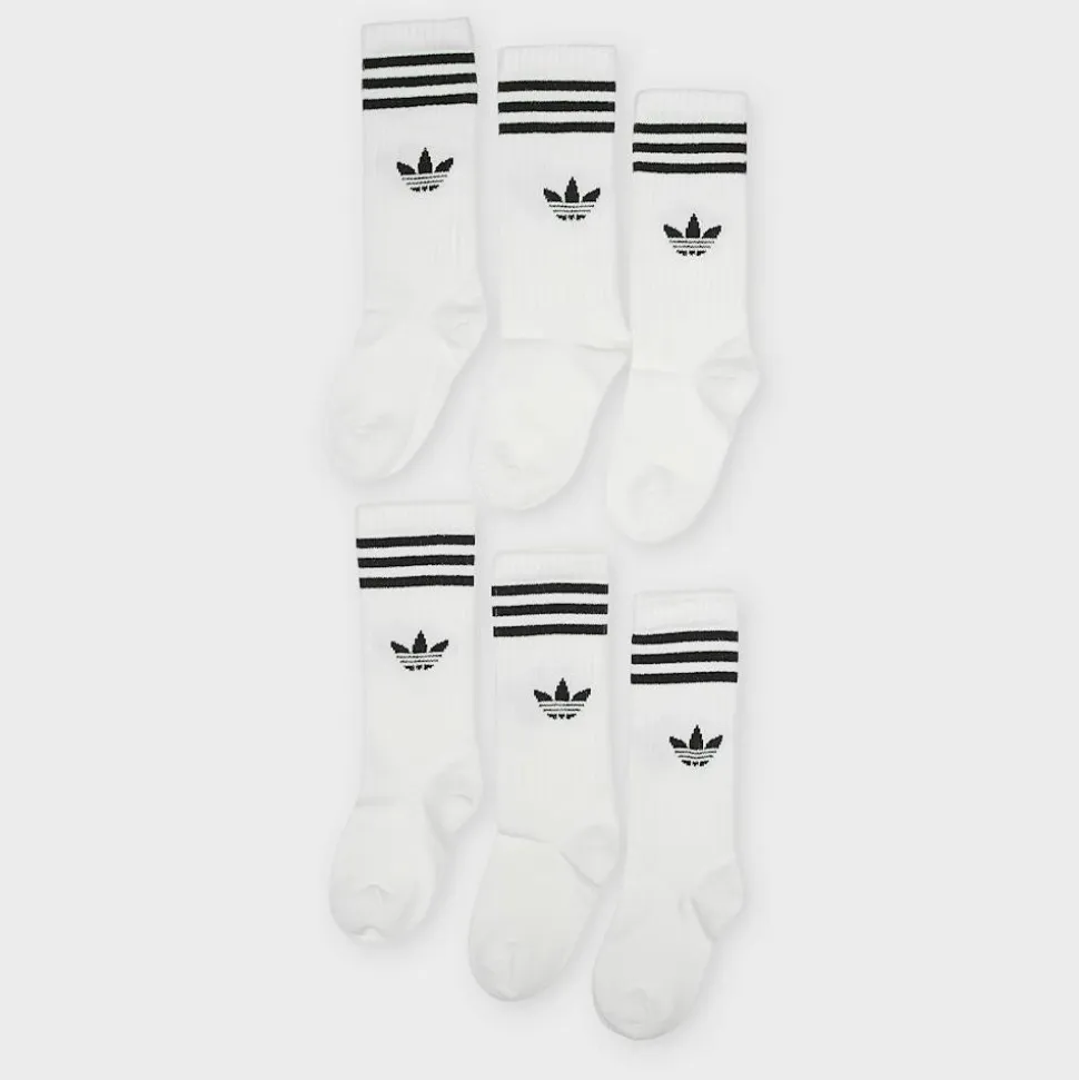 6 PACK - 3 Stripes Crew