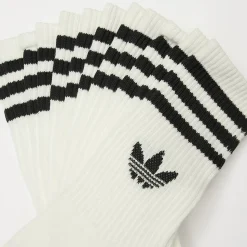 6 PACK - 3-Stripes Crew Socks