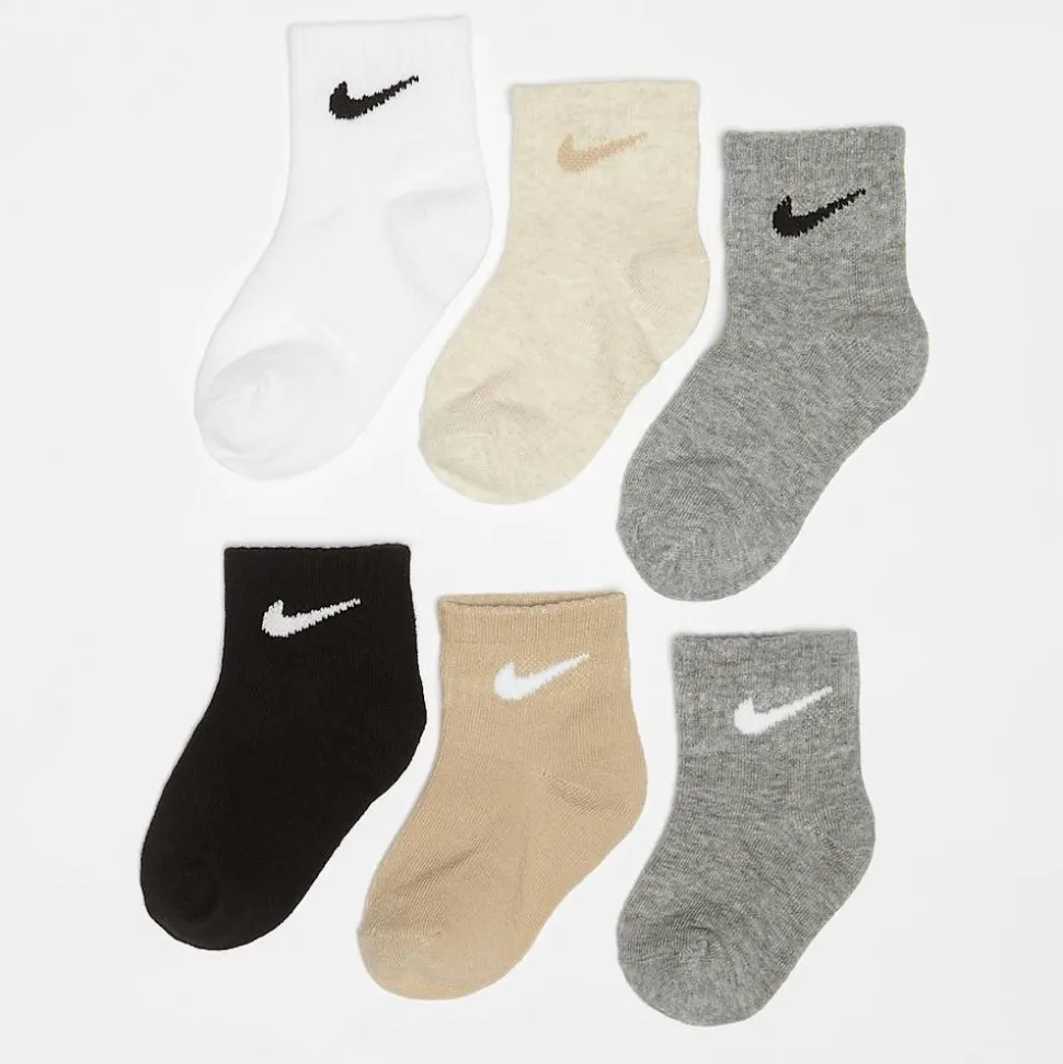 6 PACK - Swoosh Infant Ankle Sock