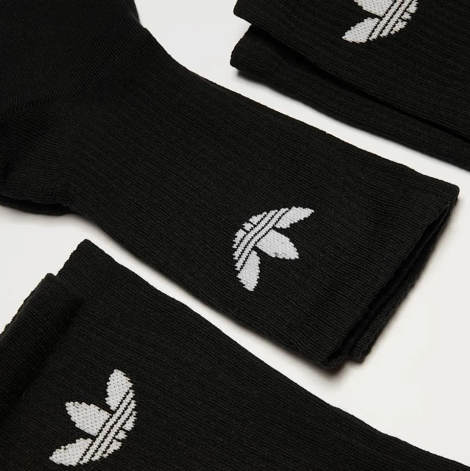 3 PACK - Trefoil Cushion Crew Socken