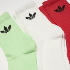 3 PACK - Trefoil Cushion Crew Socken