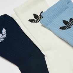 3 PACK - Trefoil Cushion Crew Socken