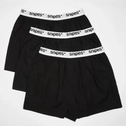 3 PACK - White Tape Woven Boxershorts