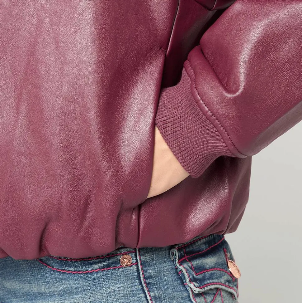 Padded PU Jacket