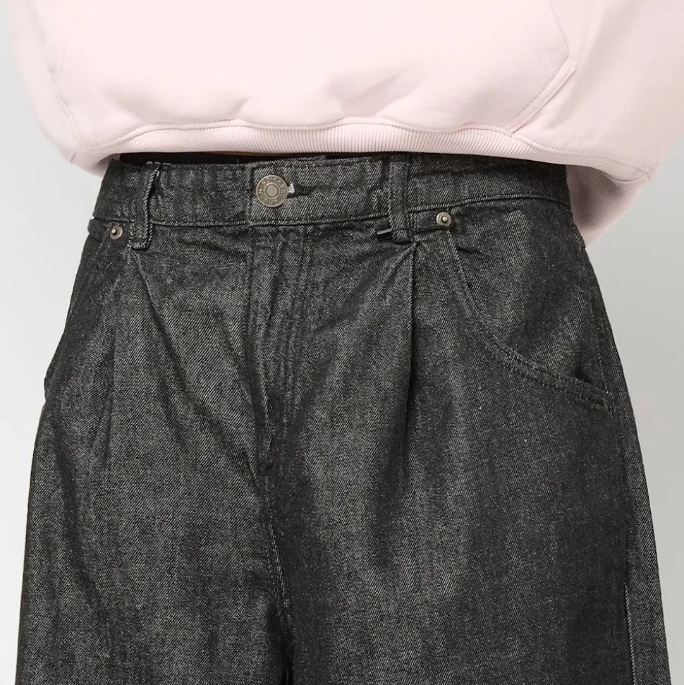 Pleated Jeans With Long Pocket