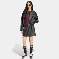 Pleather Superstar Tracktop