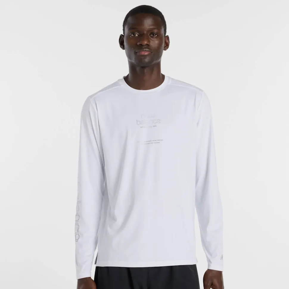 Reflective Poly Long Sleeve T-Shirt