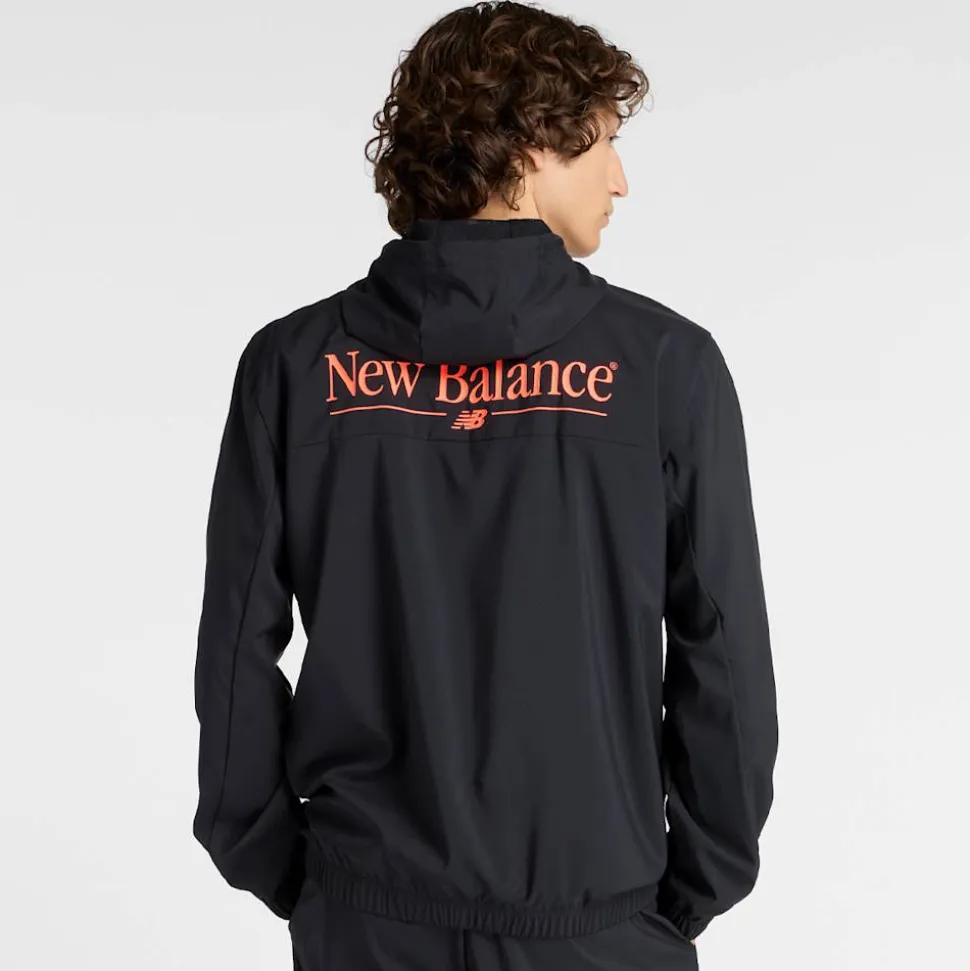 Reimagined Woven Graphic Jacket