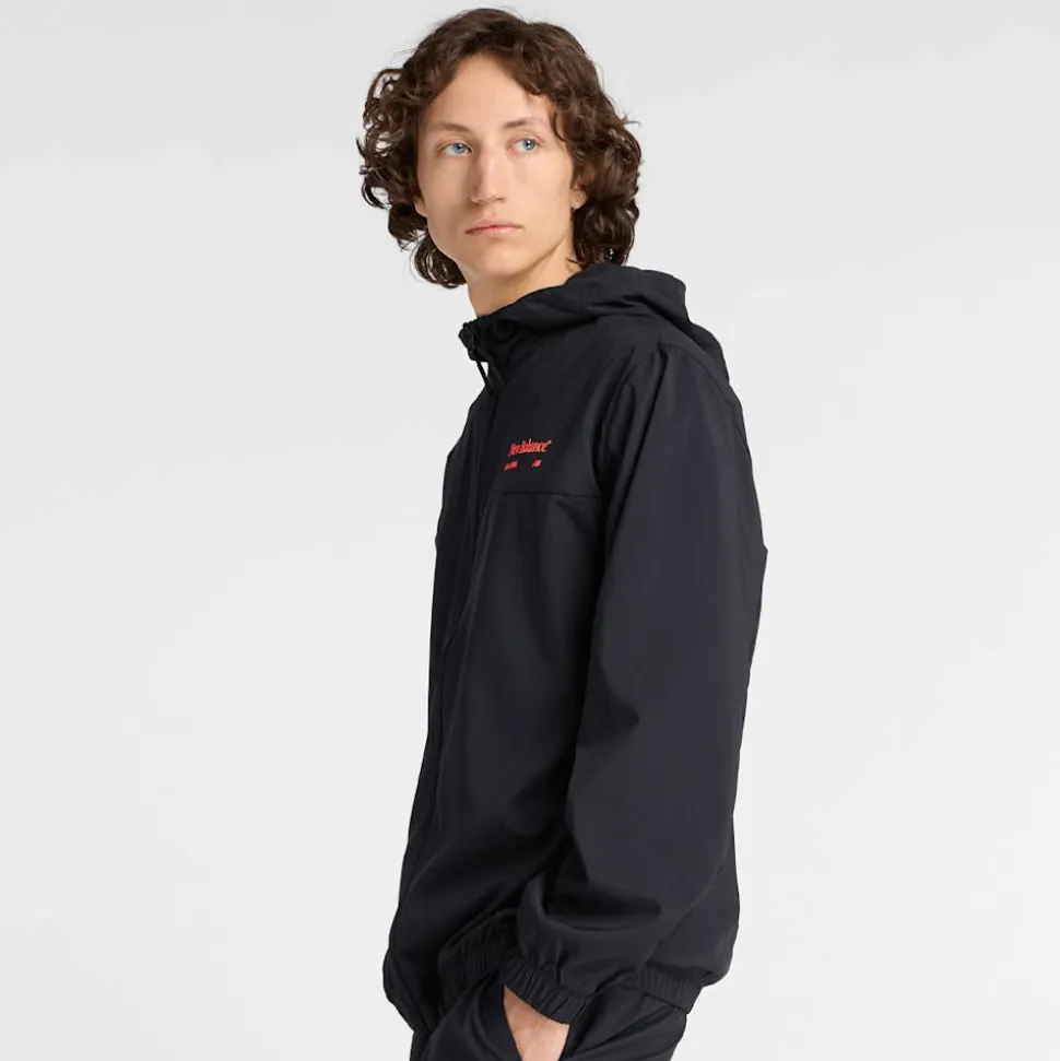 Reimagined Woven Graphic Jacket