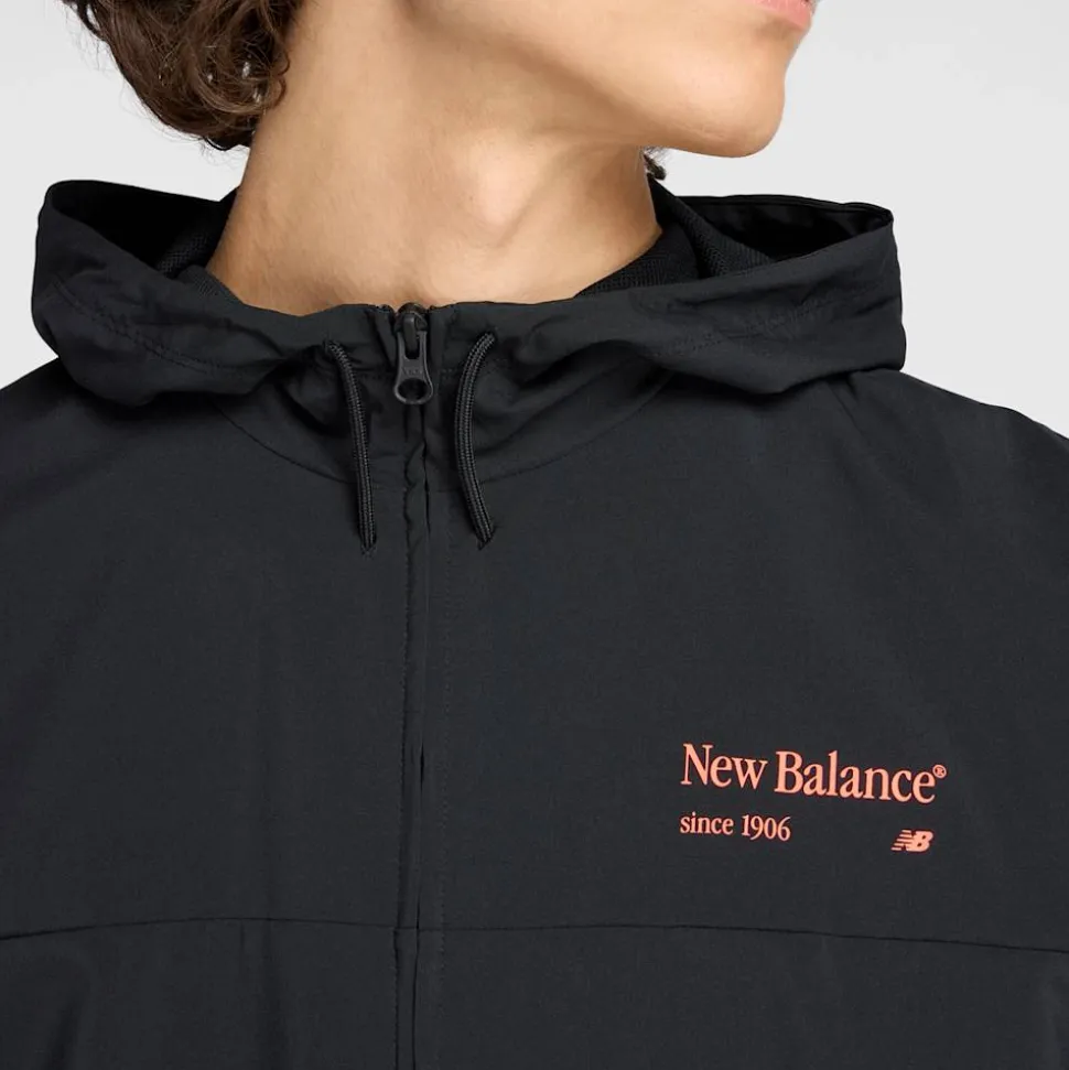Reimagined Woven Graphic Jacket