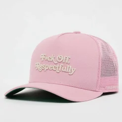 Respectfully Twill Mesh Trucker