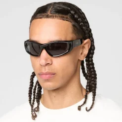 Retro Oval Shaped Sunglasses