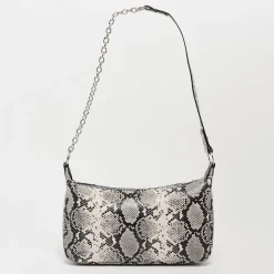 Retro Snakeskin Shoulder Bag