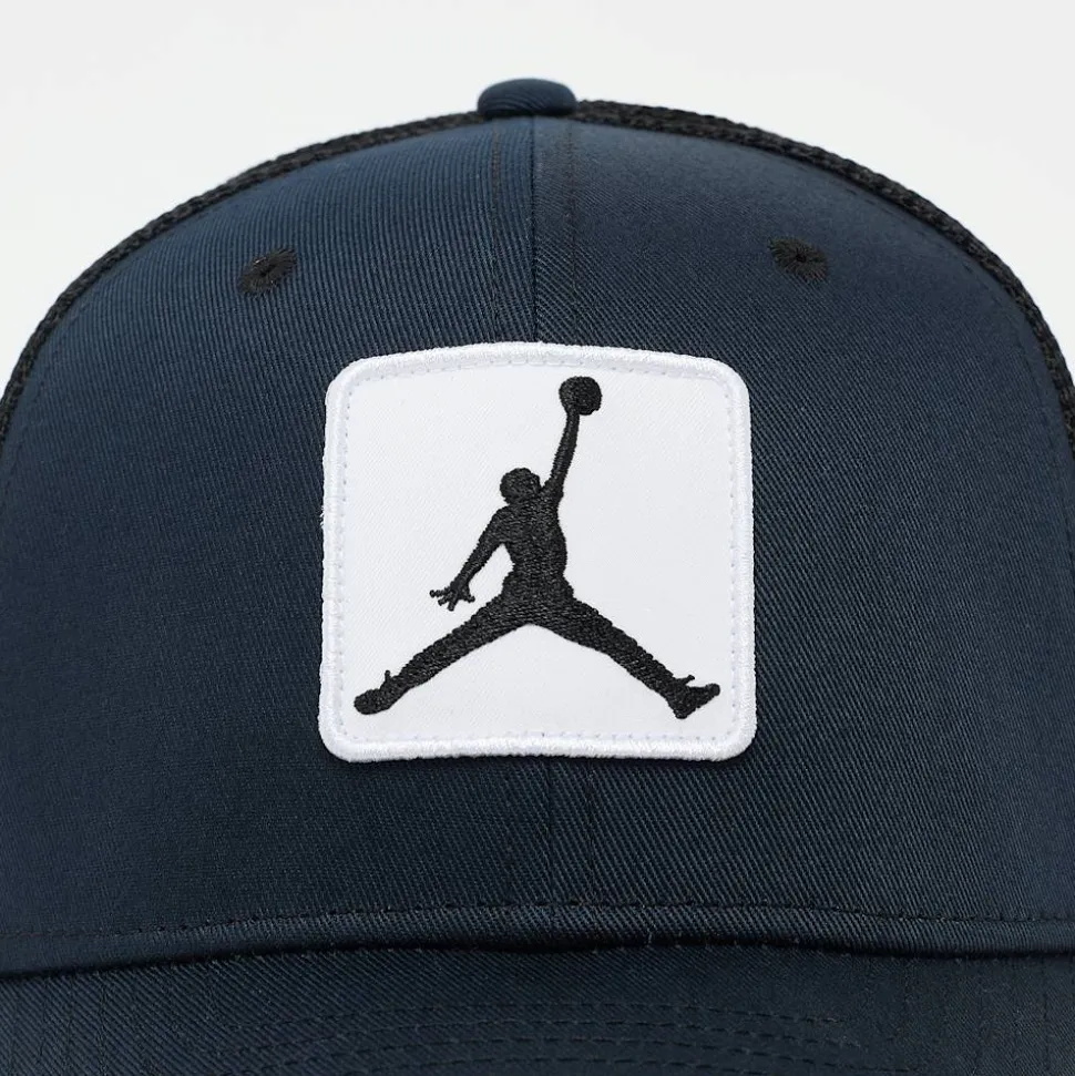 Rise Club Cap Trucker Jumpman Patch