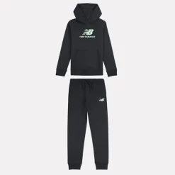 Set French Terry Stacked Logo Hoodie & Jogger