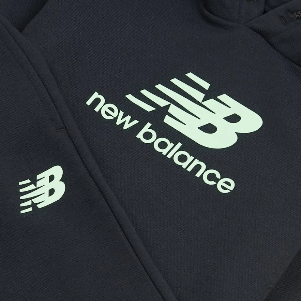 Set French Terry Stacked Logo Hoodie & Jogger