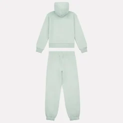 Set Stacked Logo French Terry Zip Hoodie and Jogger