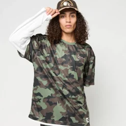 Signature Camo Mesh Layered Longsleeve