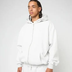 Signature Oversized Zip Hoodie
