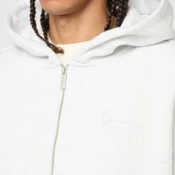 Signature Oversized Zip Hoodie