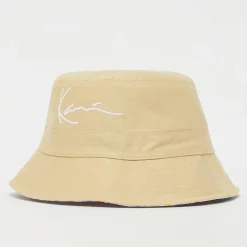 Signature Reversible Flower Bucket Hat