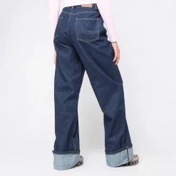Signature Rinsed Straight Leg Denim Pants