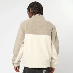 Signature Rubber Patch Teddy Zip Jacket