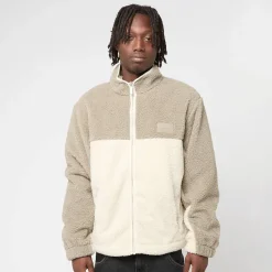 Signature Rubber Patch Teddy Zip Jacket