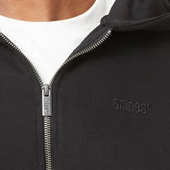 Small Logo Essential Oversized Zip Hoodie