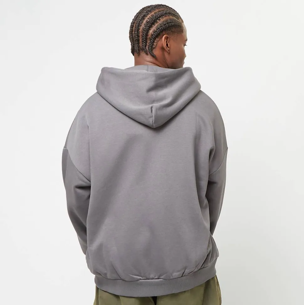 Small Logo Essential Oversized Zip Hoodie