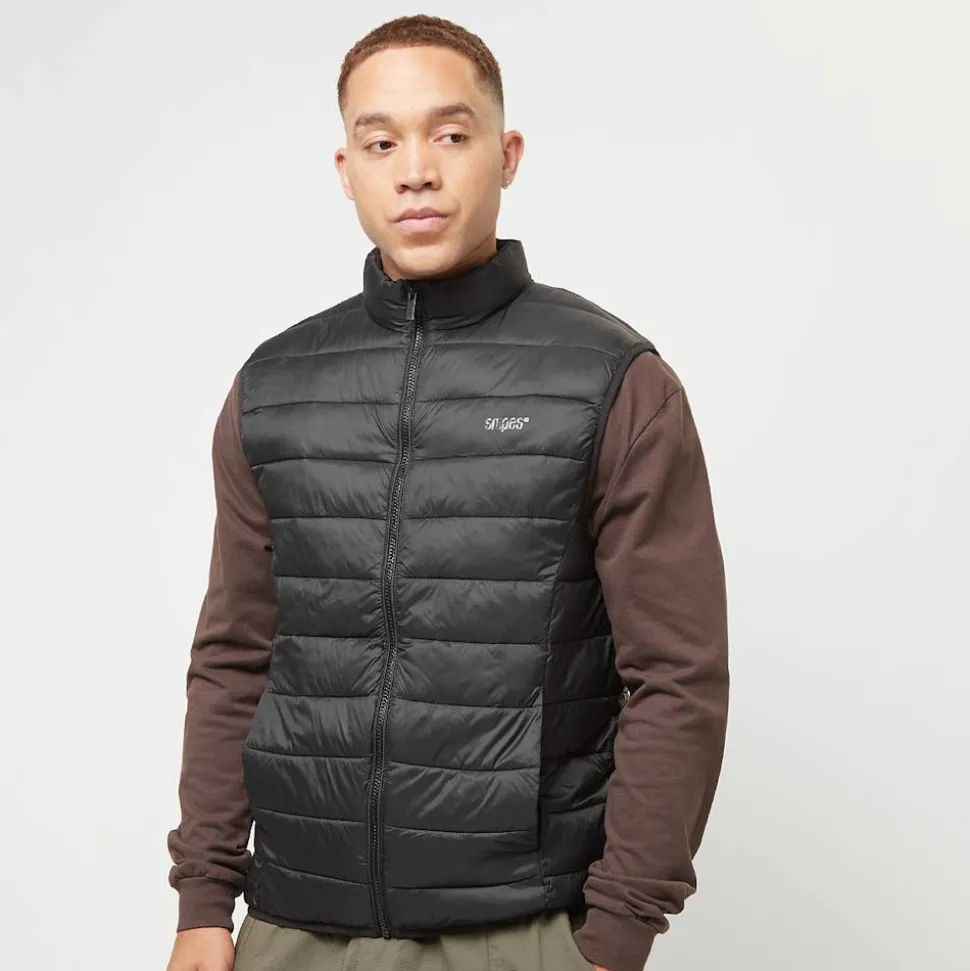 Small Logo Light Puffer Vest