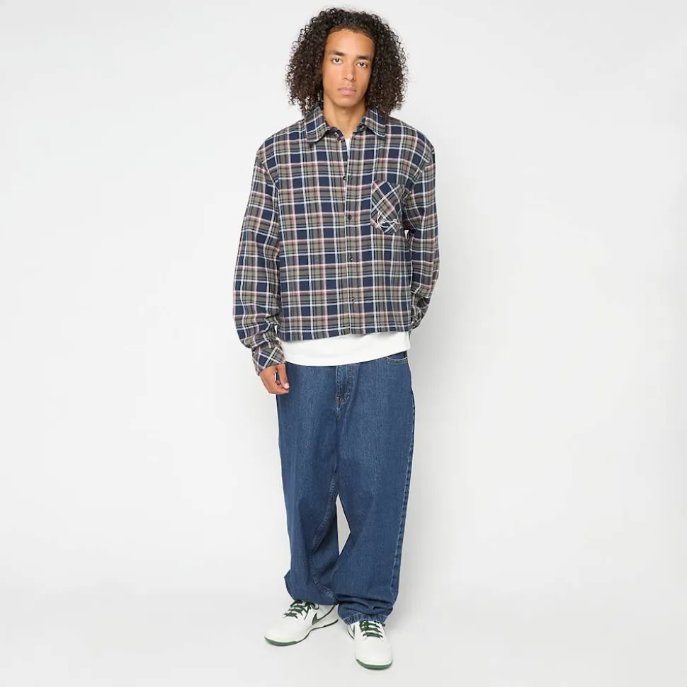 Small Signature Cropped Check Shirt