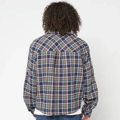 Small Signature Cropped Check Shirt