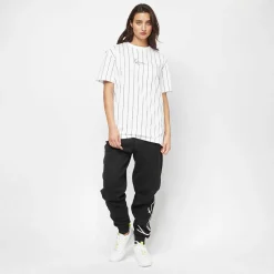 Small Signature Essential Pinstripe Oversized Tee